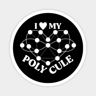 I heart my Polycule Magnet